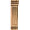 Ekena Millwork Thorton Traditional Smooth Bracket w/ Offset Brace, Western Red Cedar, 5 1/2"W x 14"D x 22"H BKT0604X14X22THR01SWR - alternate 3